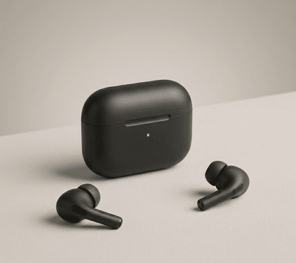 AirPods Pro 2nd Gen: Matte Black Stealth Edition (No Box) - product photo 3 - SSHUB