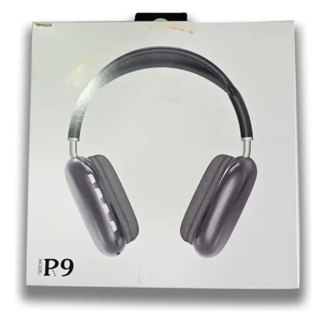 P9 Max Wireless Bluetooth Headphones Space Grey - product photo 2 - SSHUB