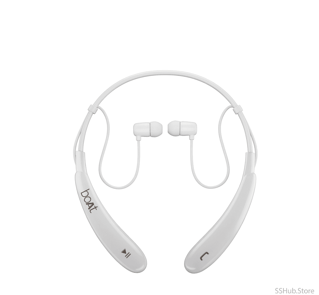 BoAt L-HP11 Wireless Neckband - White